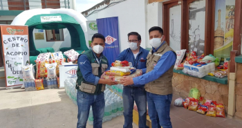 Chuquisaca: YPFB entrega nueva donación de vituallas para damnificados por incendios en la Chiquitanía