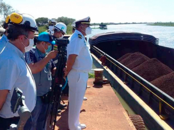 Puerto Busch, Bolivia: Siderúrgica Mutún realiza primera exportación de hierro con destino a Argentina