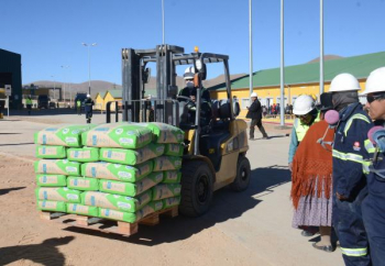 ECEBOL vendió cemento por un valor de Bs 30 MM en 2 meses