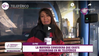 Paceños consideran que Mi Teleférico es seguro