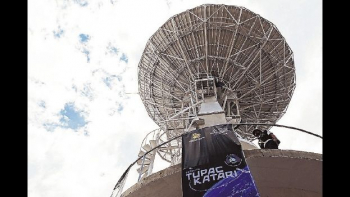 Negocian servicios del satélite Tupac Katari en Paraguay