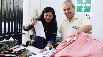 Papelbol recolectó más de 800 kilos de papel en instituciones públicas en tres días