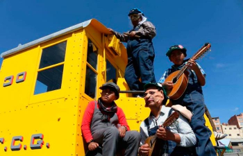 Morales inaugura el Parque Ferroviario en predios de la histórica la Estación Central