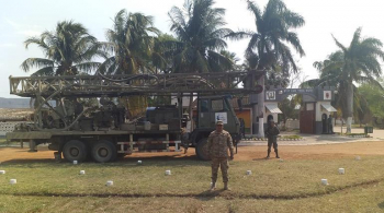 COFADENA moviliza maquinaria para perforación de pozos en la Chiquitania