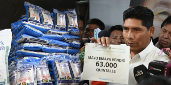 Emapa reitera que garantiza 43.180 toneladas de arroz y pide a alcaldías controles a tiendas de abarrotes