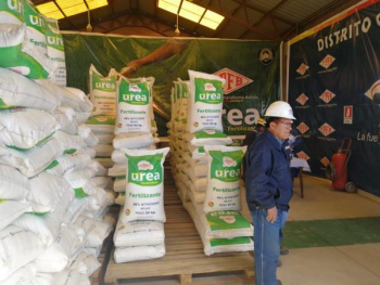 Planta de urea alcanzará el 85% de su capacidad de producción