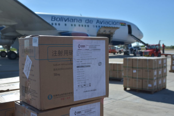 Vuelo de BoA partirá el 15 de diciembre a China para recoger 3 millones de dosis anticovid de donación