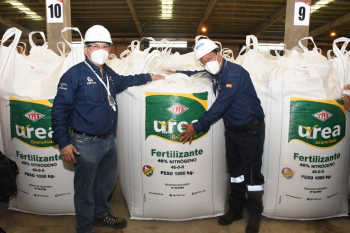 Presidente reinicia operaciones de la planta de urea y asegura que será base para producir fertilizantes y agroquímicos hechos en Bolivia