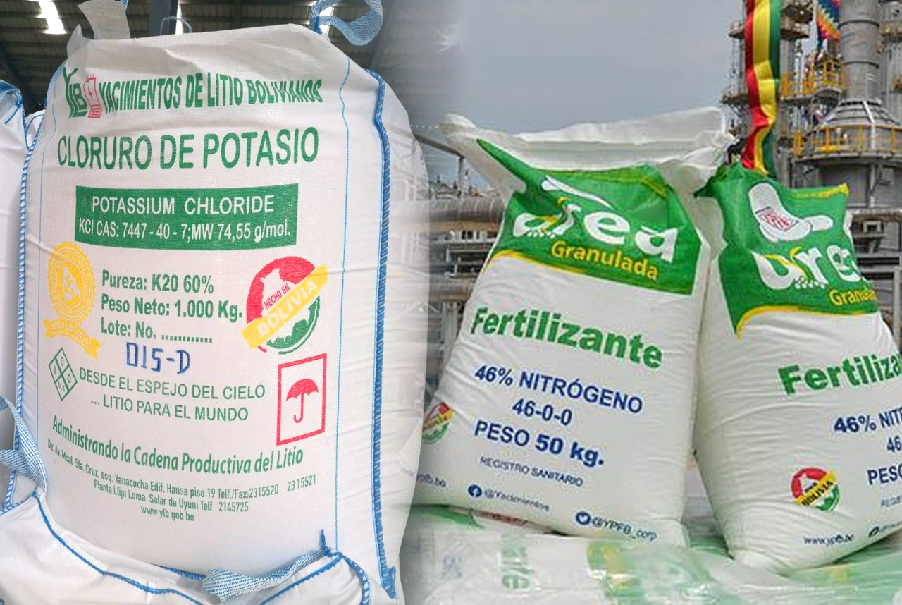 YPFB y YLB producen y comercializan fertilizantes que garantizan la soberanía alimentaria del país
