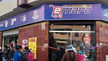 Emapa inaugura supermercado en El Alto que ofertará 1.700 productos nacionales