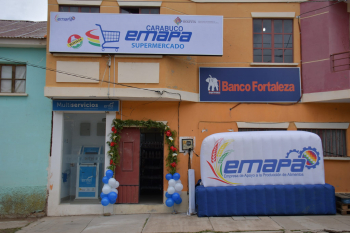Inauguran Supermercado Emapa en el municipio de Carabuco