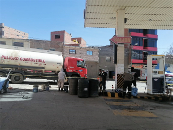 YPFB comercializa 26.000 litros de gasolina especial plus cada día en el municipio de Llallagua