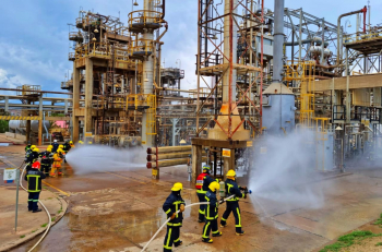 YPFB Refinación realiza simulacro de emergencia en la Refinería Gualberto Villarroel