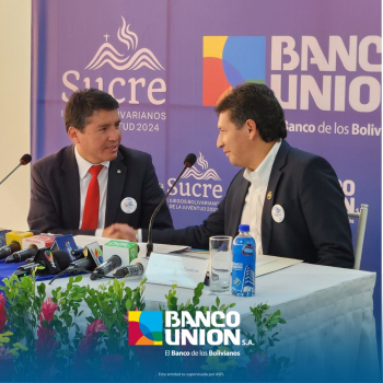 Banco Unión es auspiciador oficial de los I Juegos Bolivarianos de la Juventud, Sucre 2024