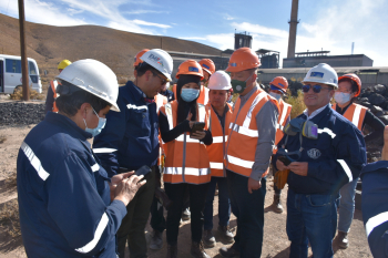 Metalúrgica Vinto recibe a comisión china que ultima detalles para construcción de Refinería de Zinc