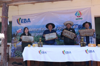 EBA y Sernap implementan un centro de producción apícola en la reserva de Tariquía
